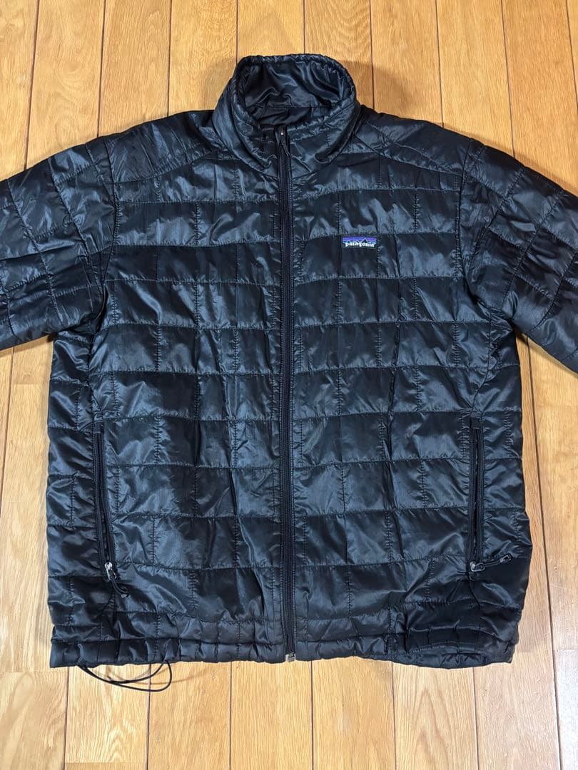 patagonia ブラック ナノパフ