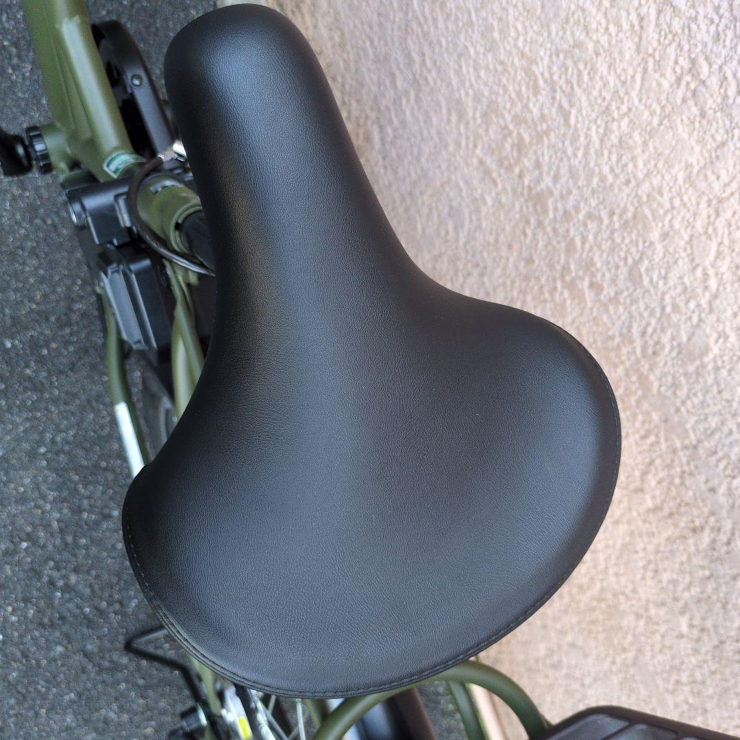 電動アシスト自転車 シティタイプ マットグリーン