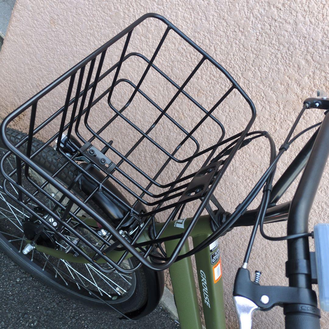 電動アシスト自転車 シティタイプ マットグリーン