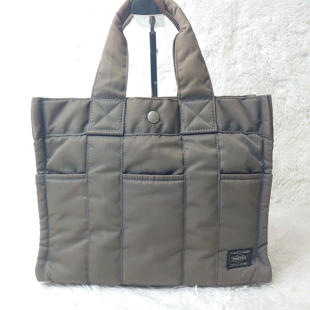 【希少】PORTER ヘッドポーター タンカー トートバッグ S グレー
