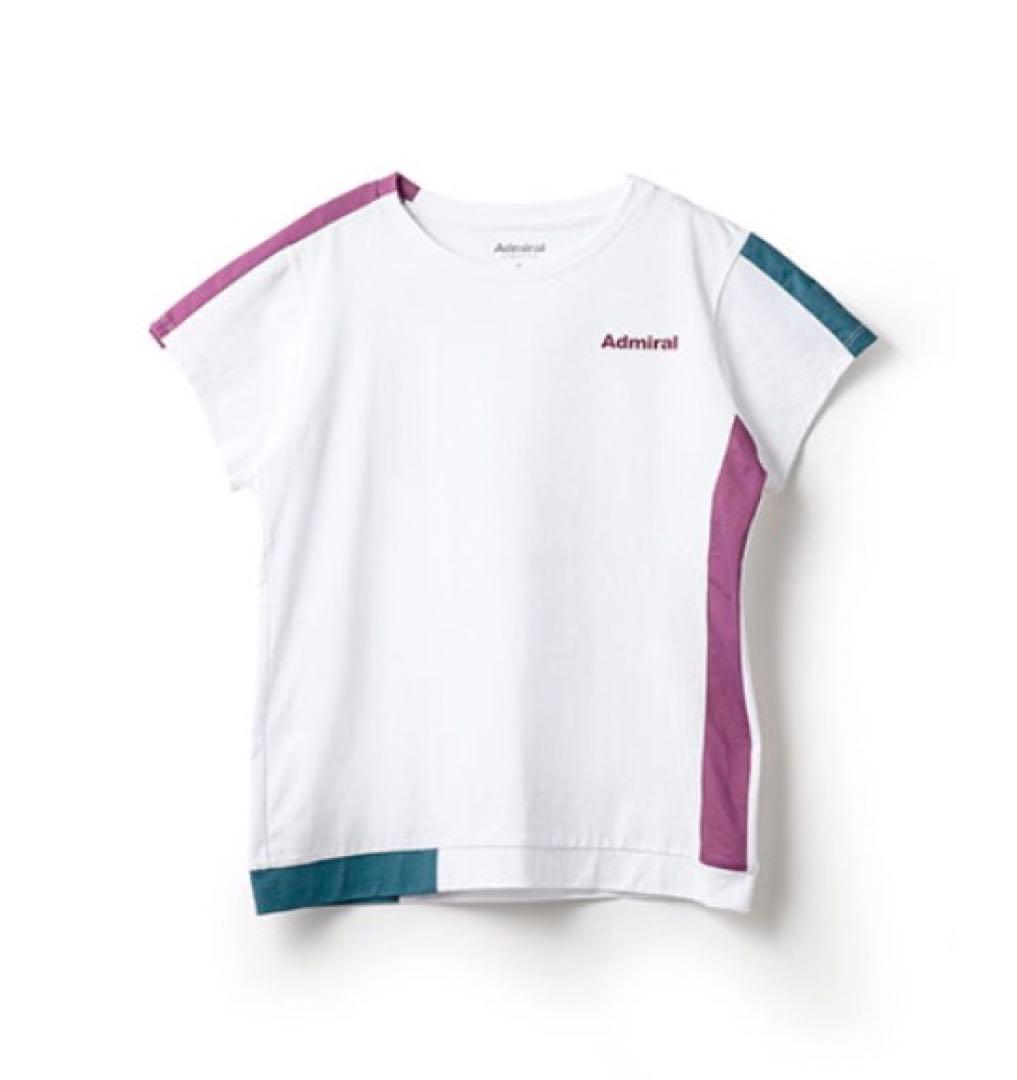 アドミラルテニスウェア2点セットアップホワイトL2024