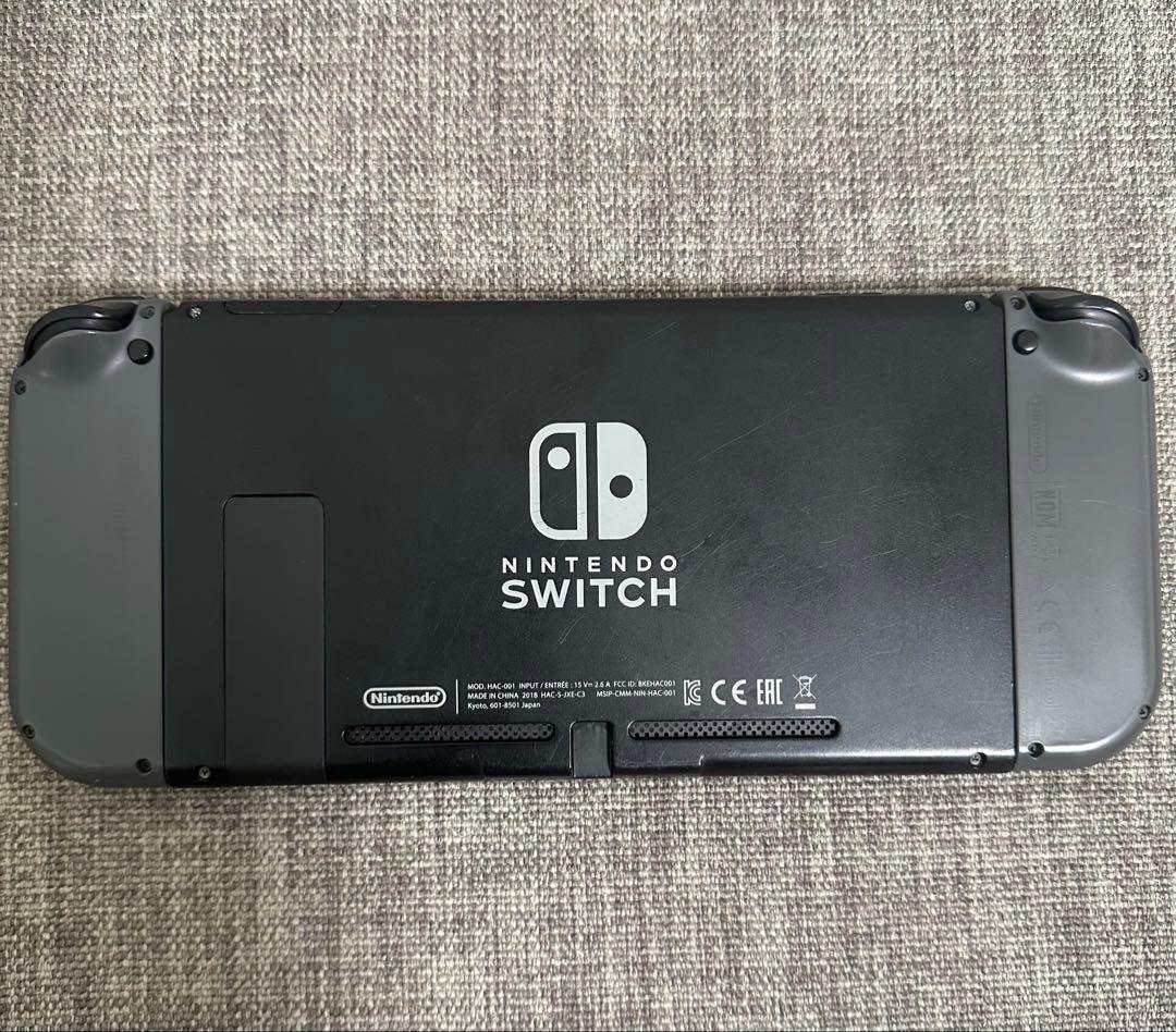Nintendo Switch 本体 グレー 箱なし
