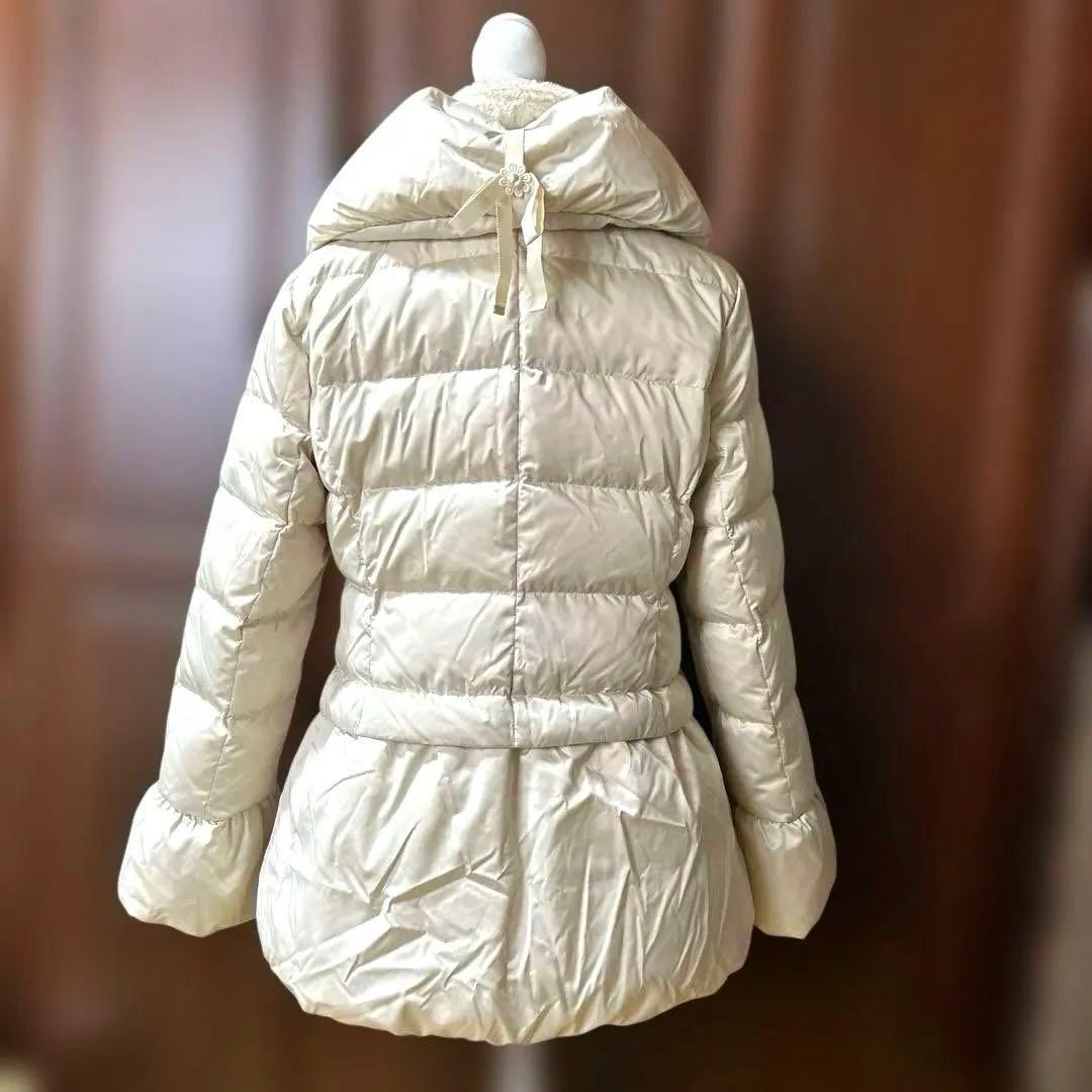 スーパービューティー　ダウンジャケット　ファー　42 L 新品　未使用