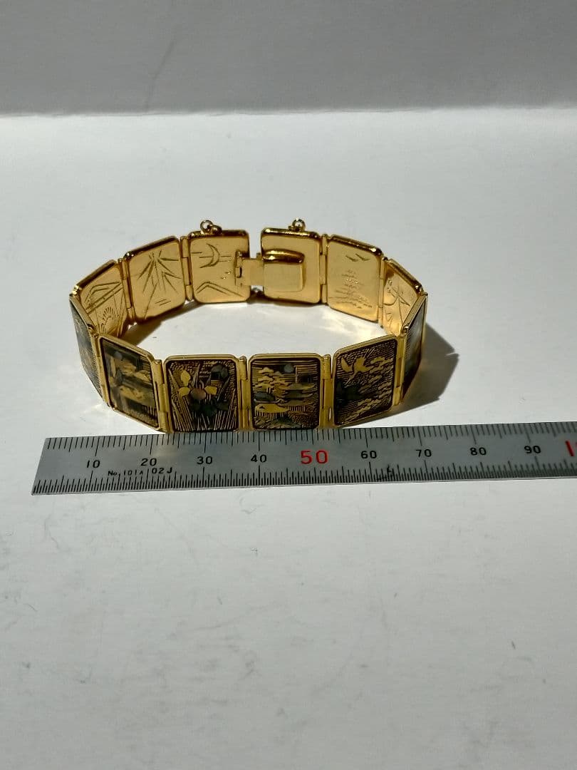 AMITA ダマスカスブレスレット アンティーク　日本製