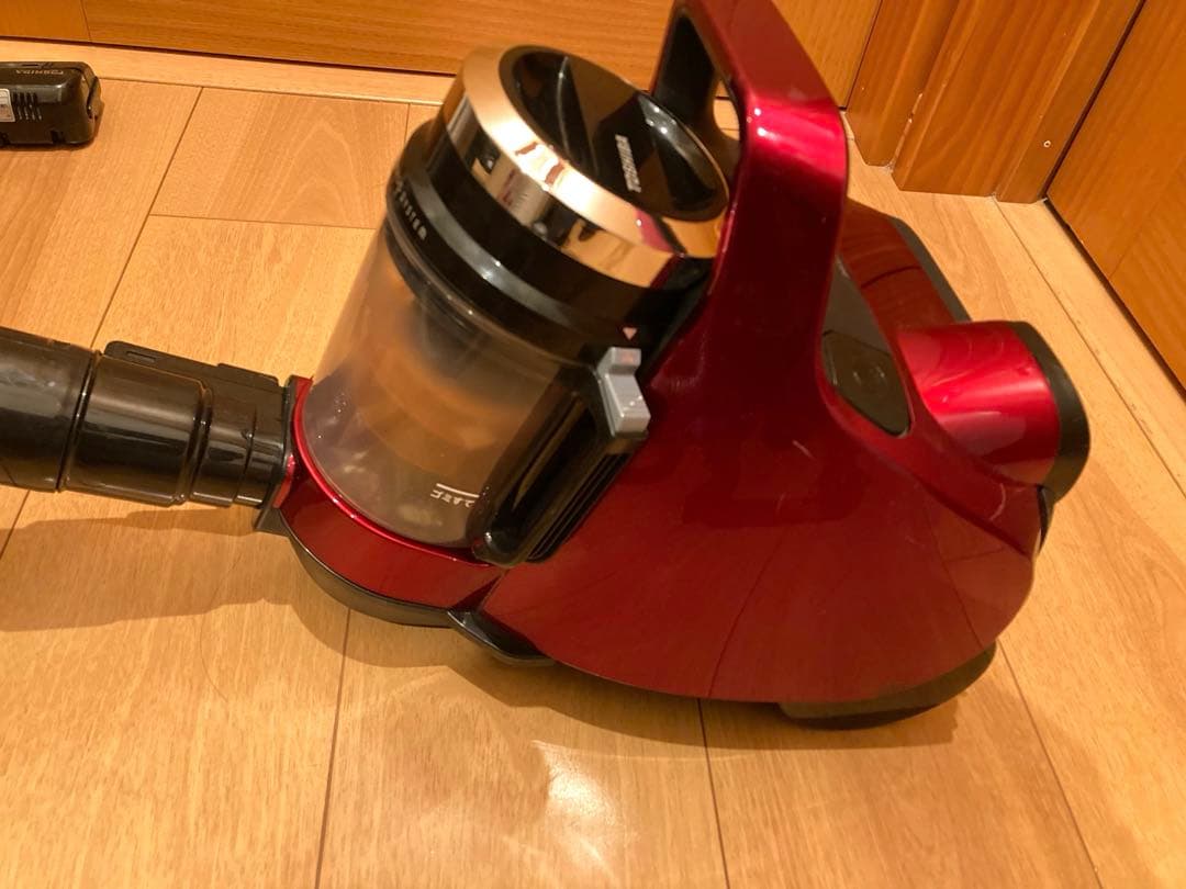 東芝 クリーナー VC-C7（R） 【消毒/清掃/動作確認済】　T