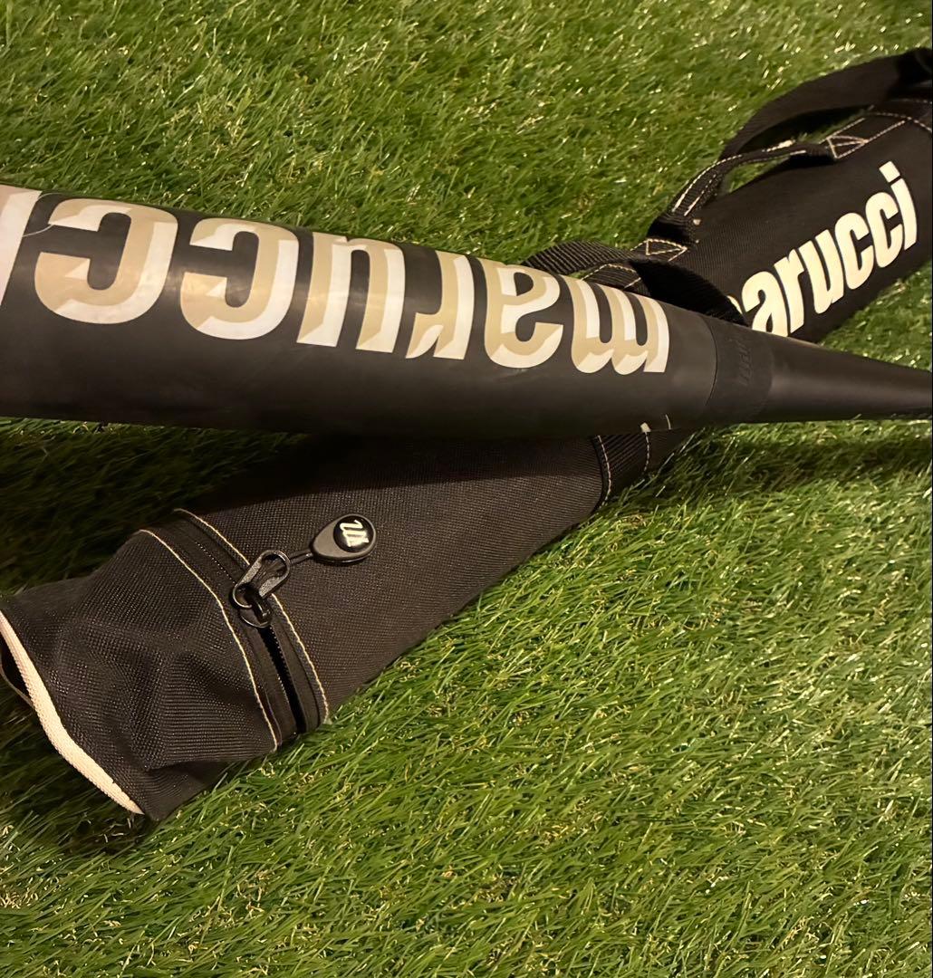 Marucci INVICTA バット 80cm バットケース付き　黒ワニ