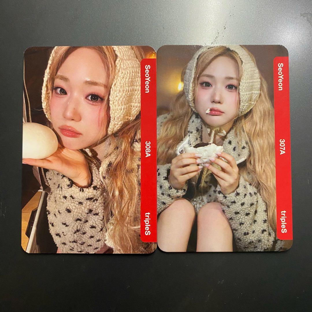 ソヨン tripleS msnz objekt トレカ QR未使用②