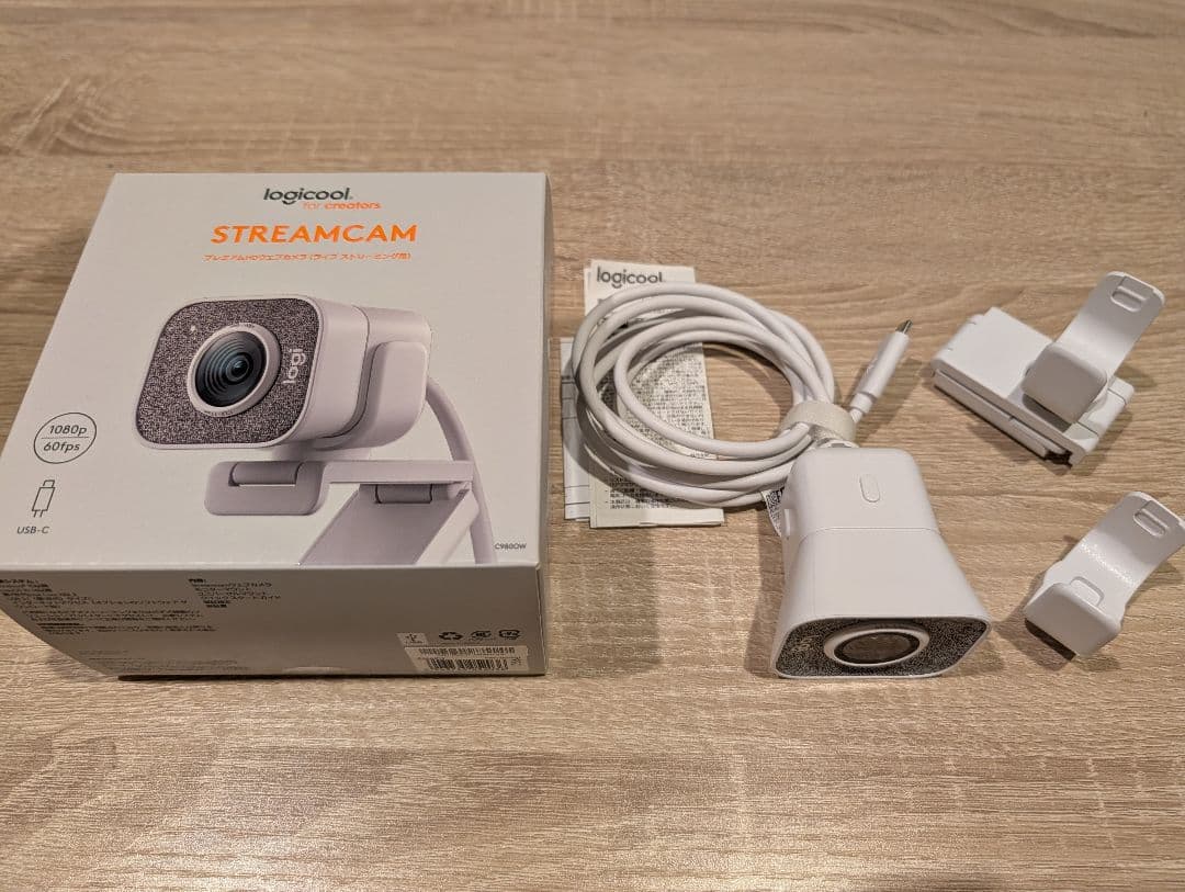 logicool STREAMCAM C980OW フルHD 最大60FPS