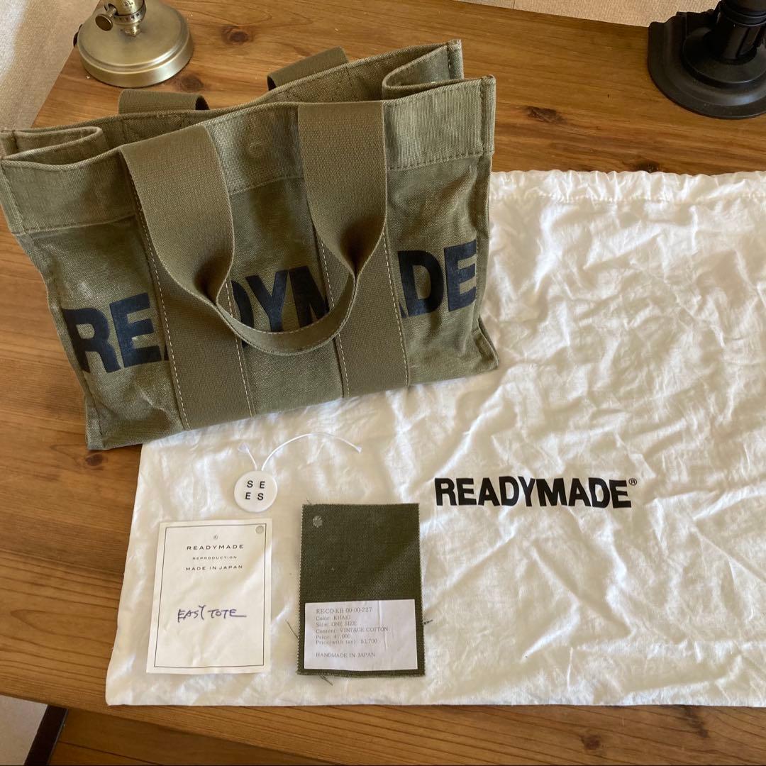 Readymade easytote S レディ－メイドカーキ本物付属完　日本製