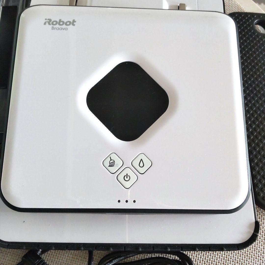 【新品同様】iRobot Braava ロボット 床拭き 本体 セット ナビ付