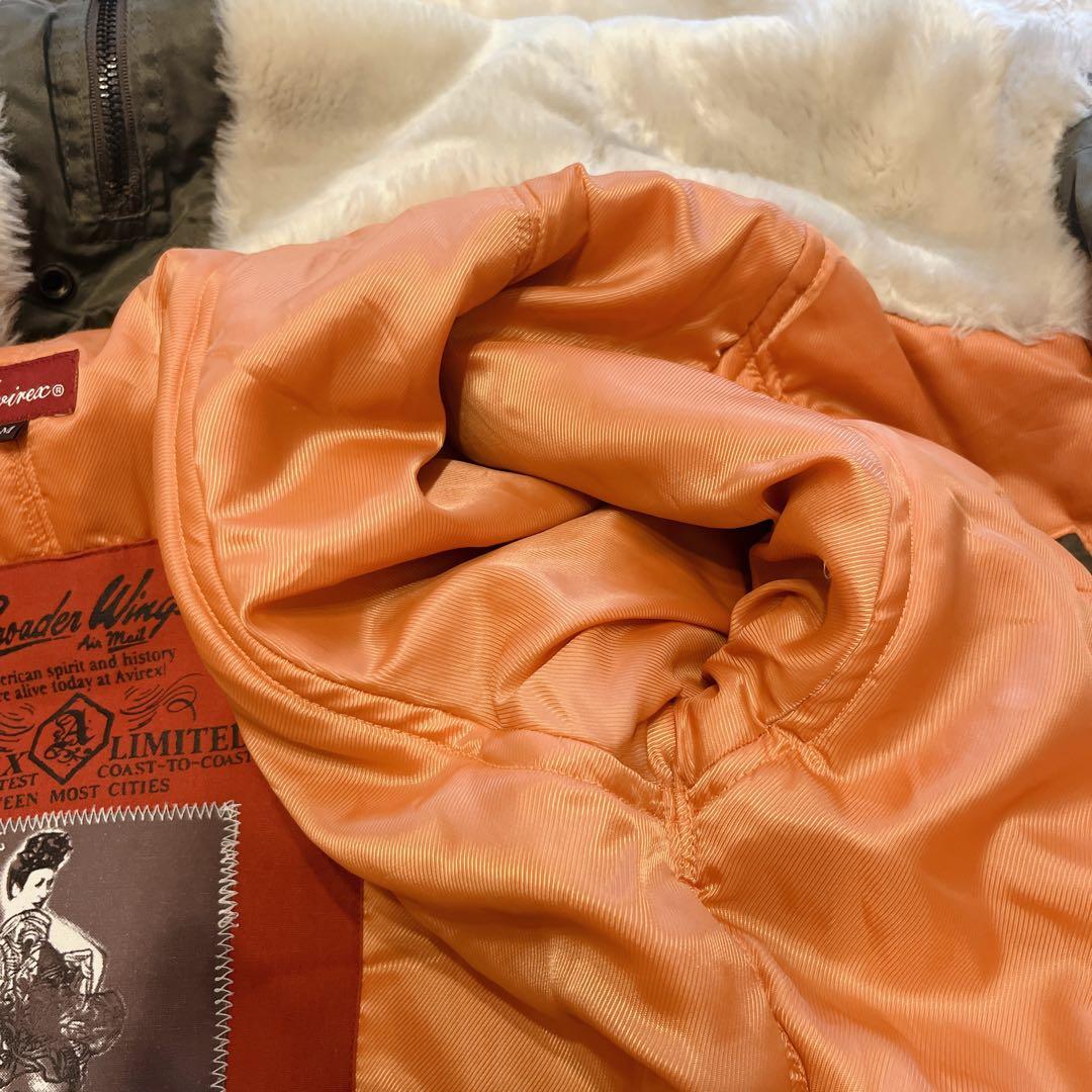 ✨美品✨ アヴィレックス n-2b フライトジャケット ラクーンファー