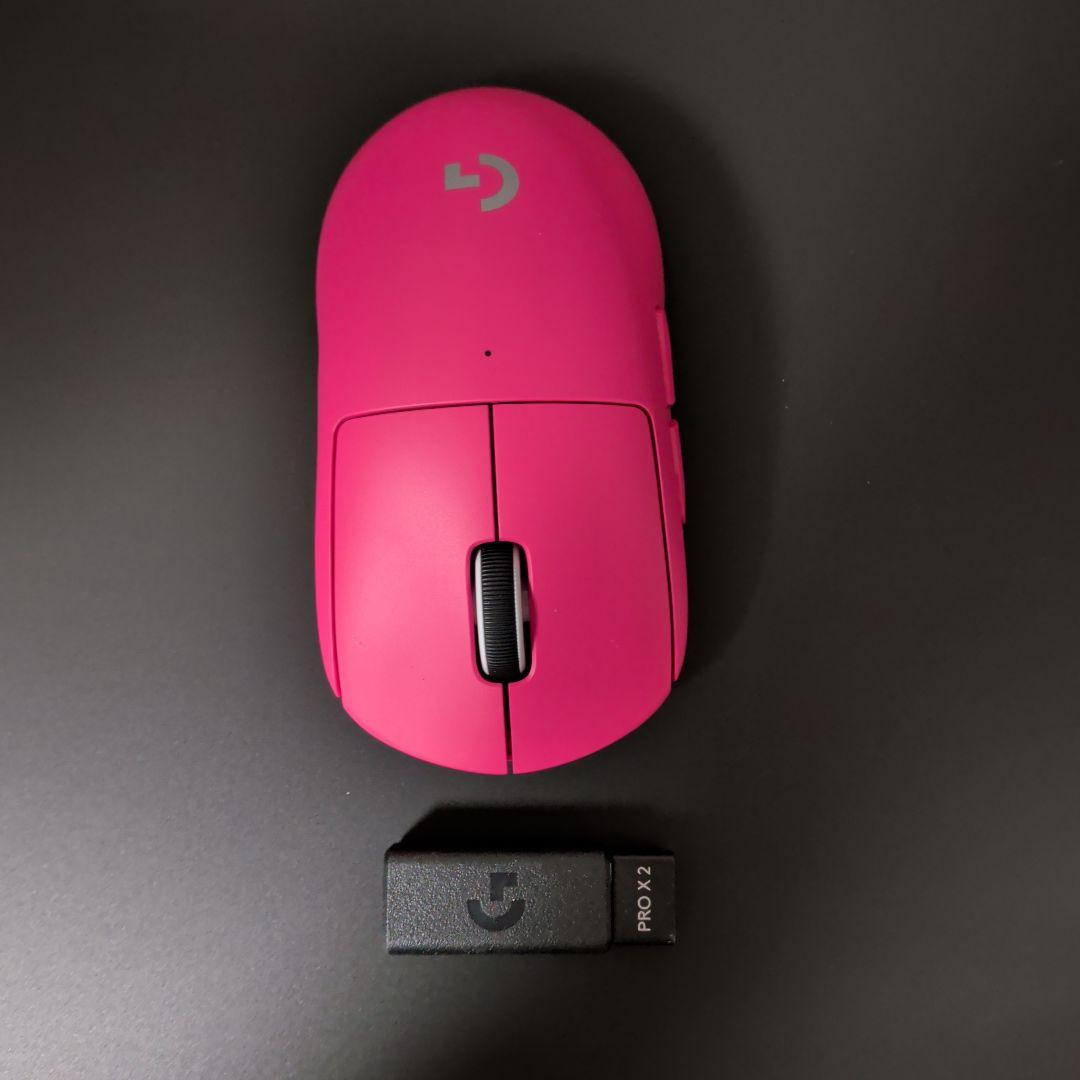 Logitech PRO X SUPERLIGHT2 マゼンダ