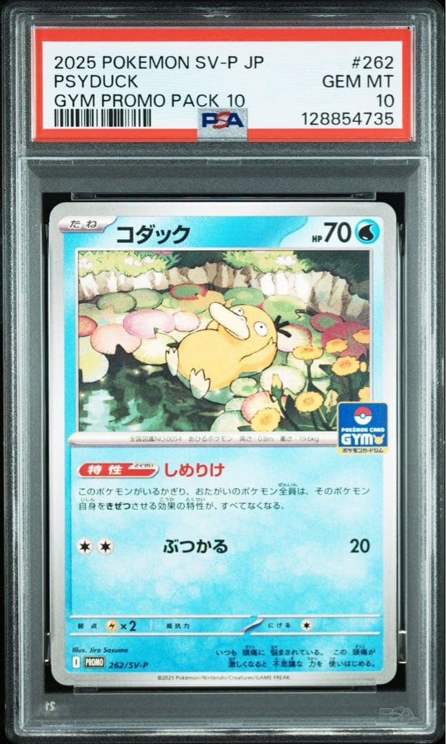 【PSA10】コダック ジムプロモ しめりけ Psyduck 6枚セット