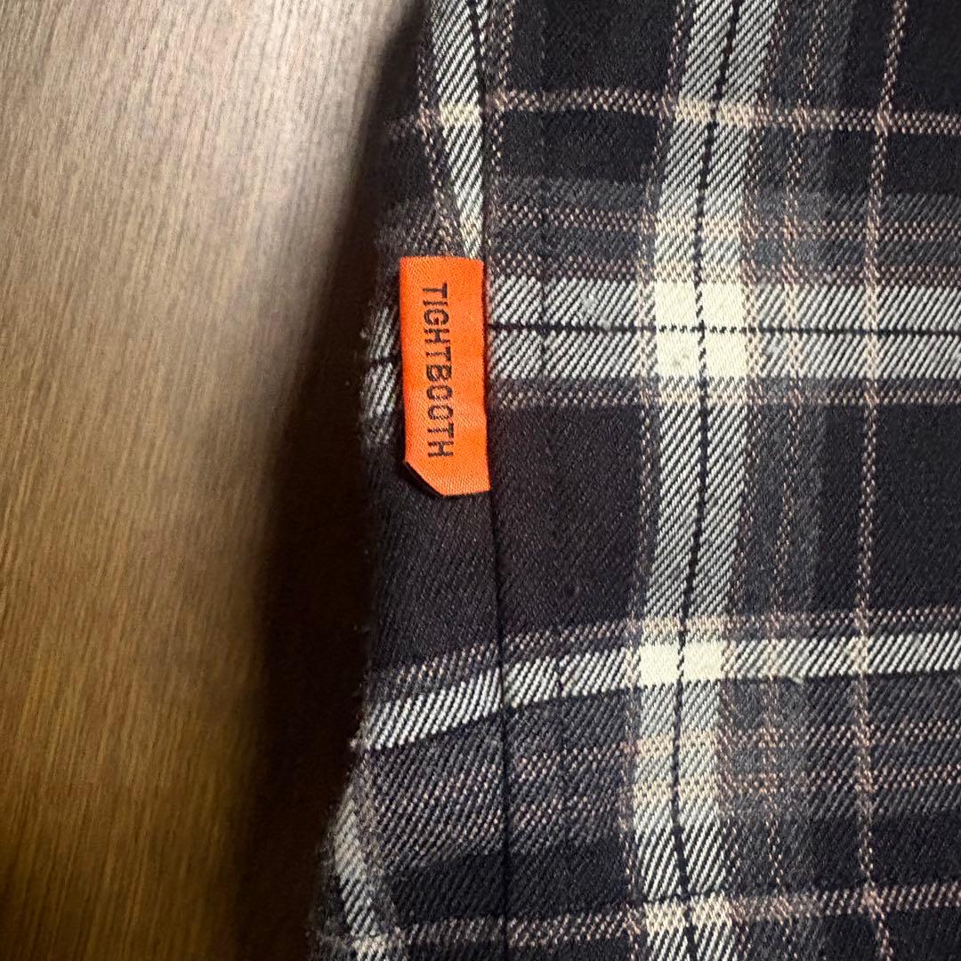トップス TIGHTBOOTH/PLAID L/S SHIRT