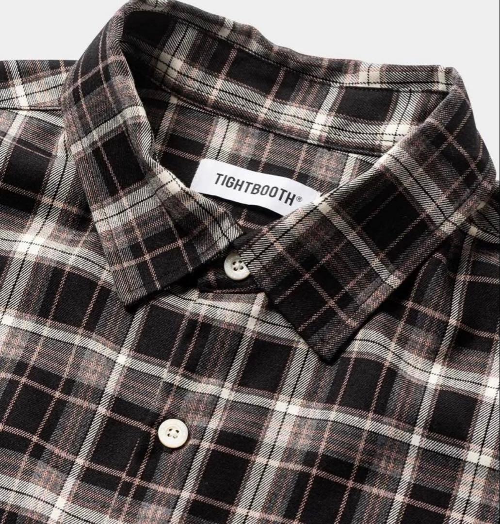 トップス TIGHTBOOTH/PLAID L/S SHIRT