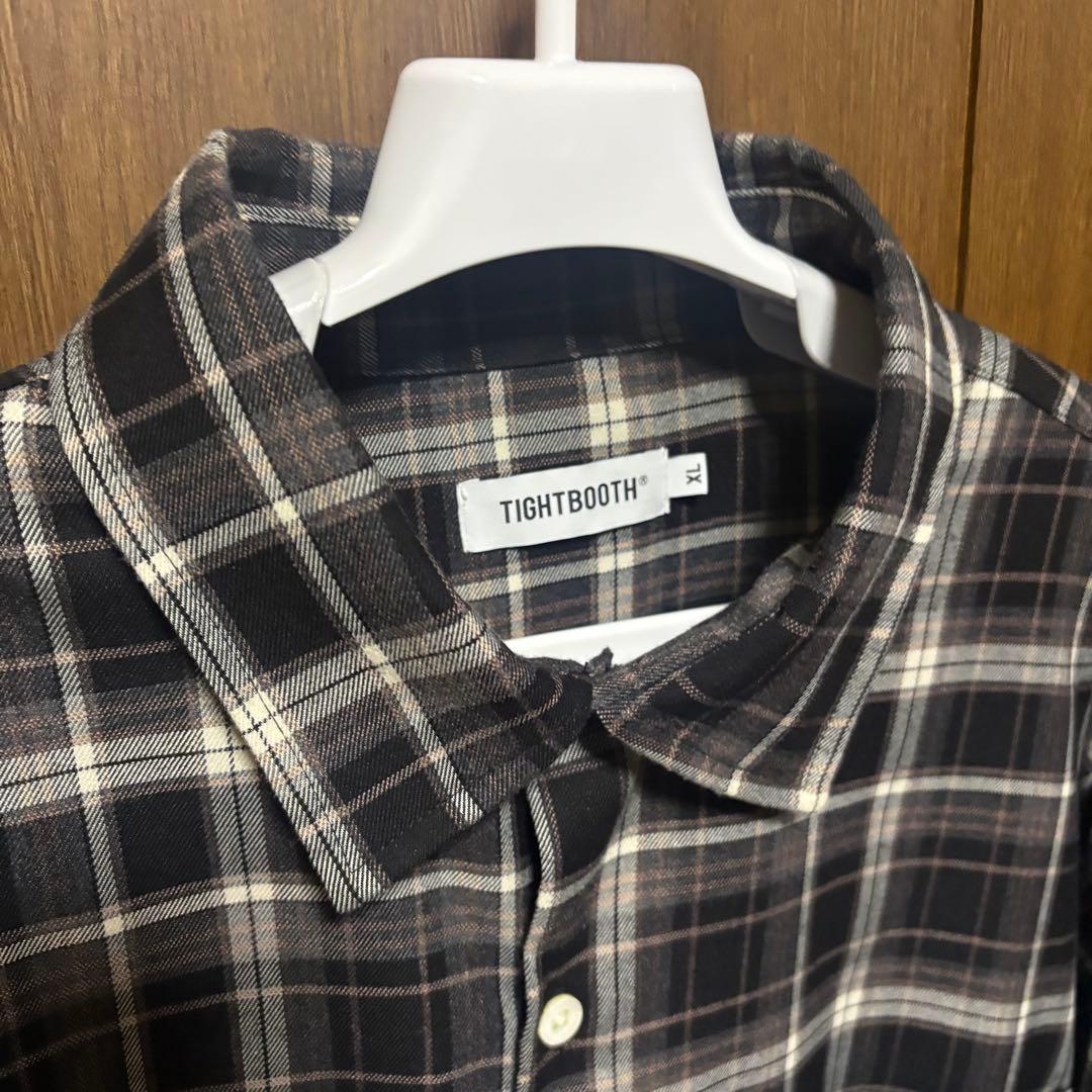 トップス TIGHTBOOTH/PLAID L/S SHIRT