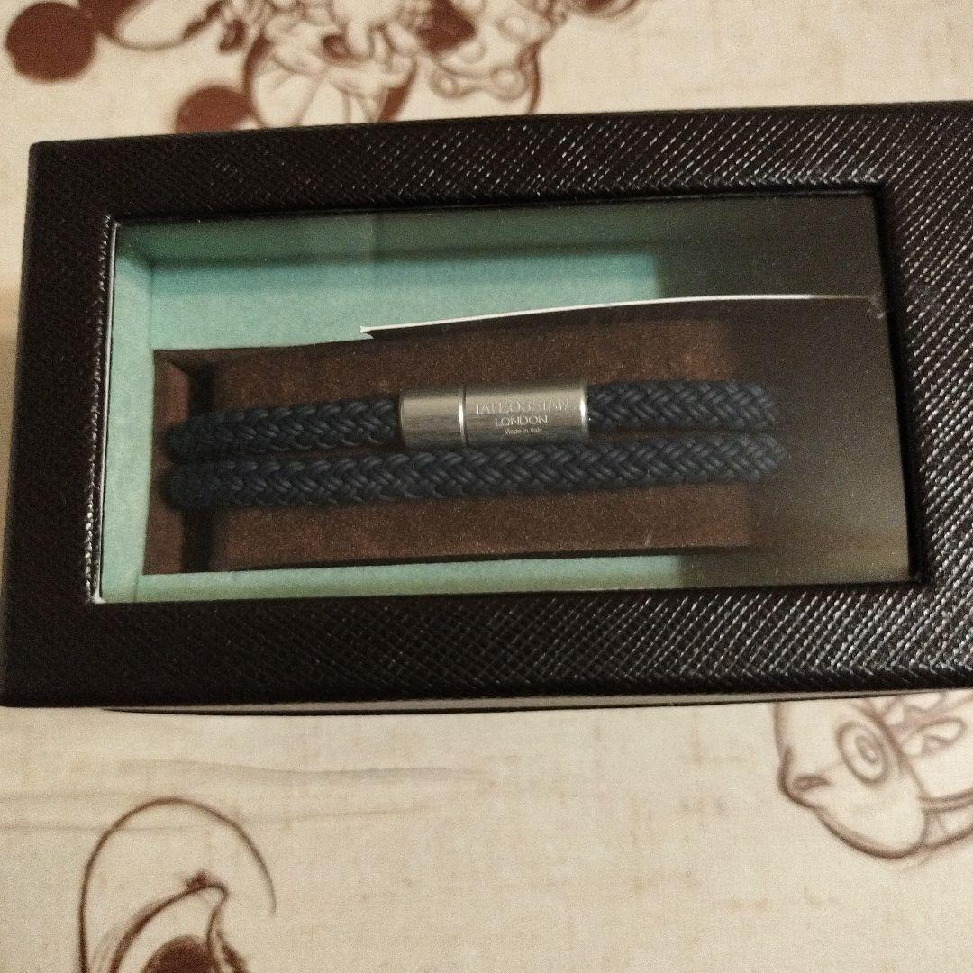 TATEOSSIAN ネイビー ブレスレット