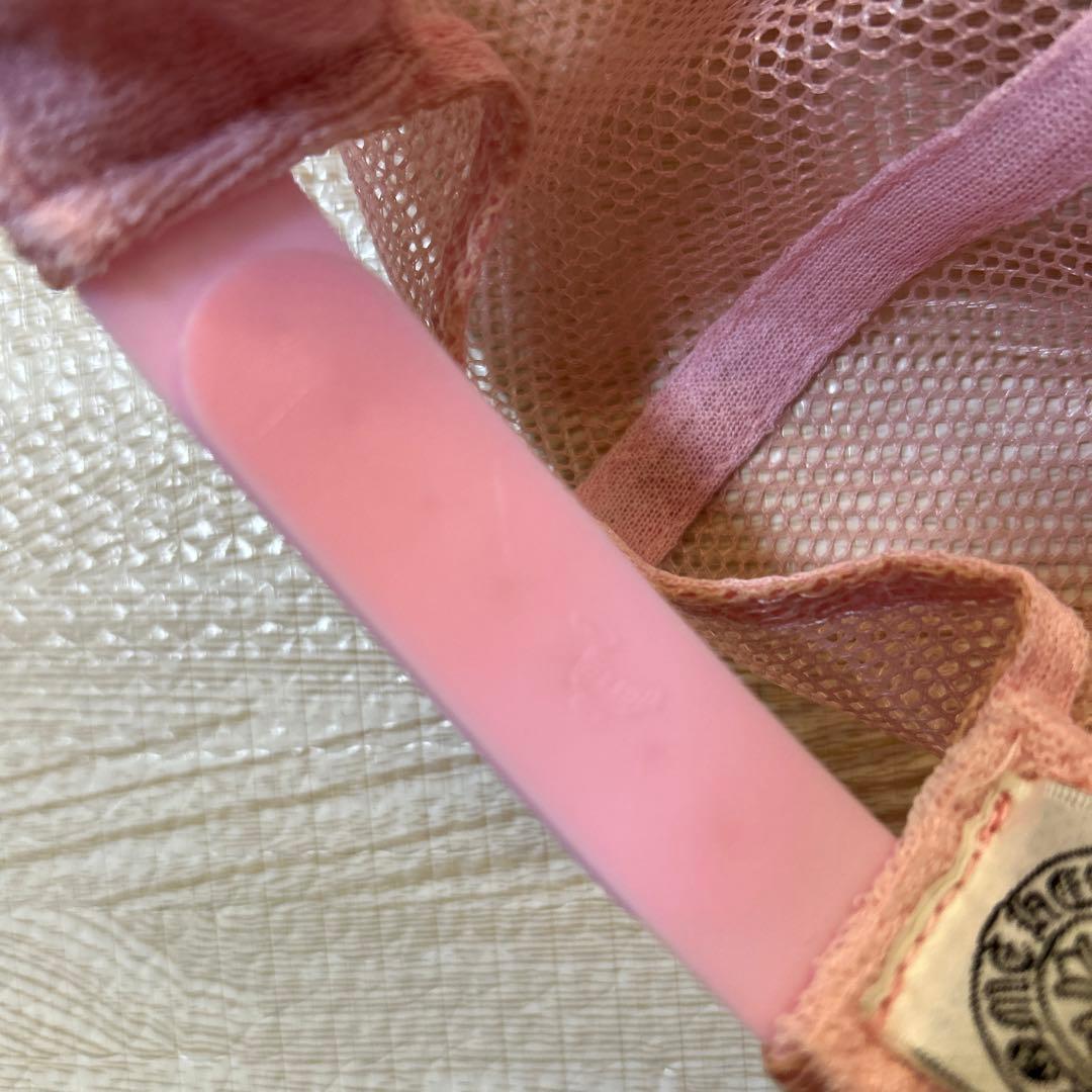 （廃盤希少・初期型・国内正規品）クロムハーツ　トラッカーキャップ　ピンク