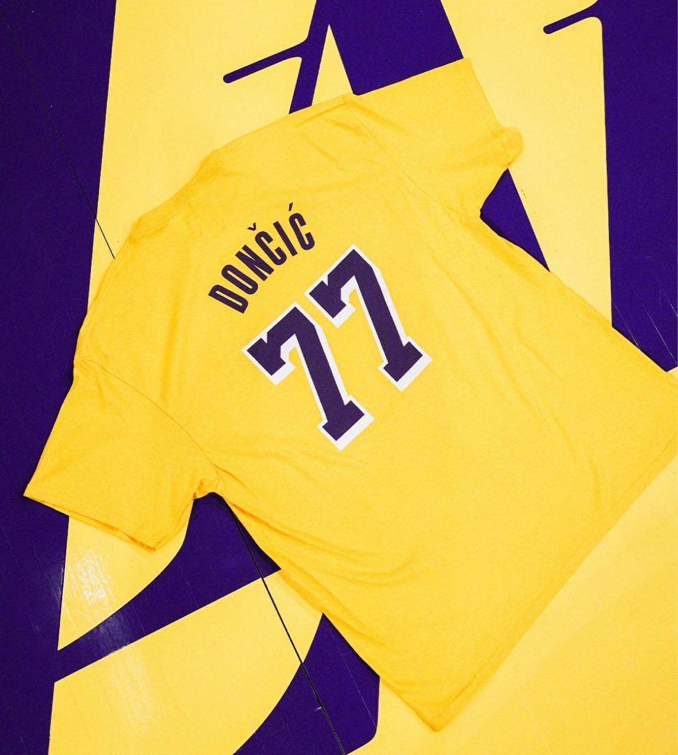 【SALE】LAKERS ルカ ドンチッチ 限定非売品Tシャツ(未使用)