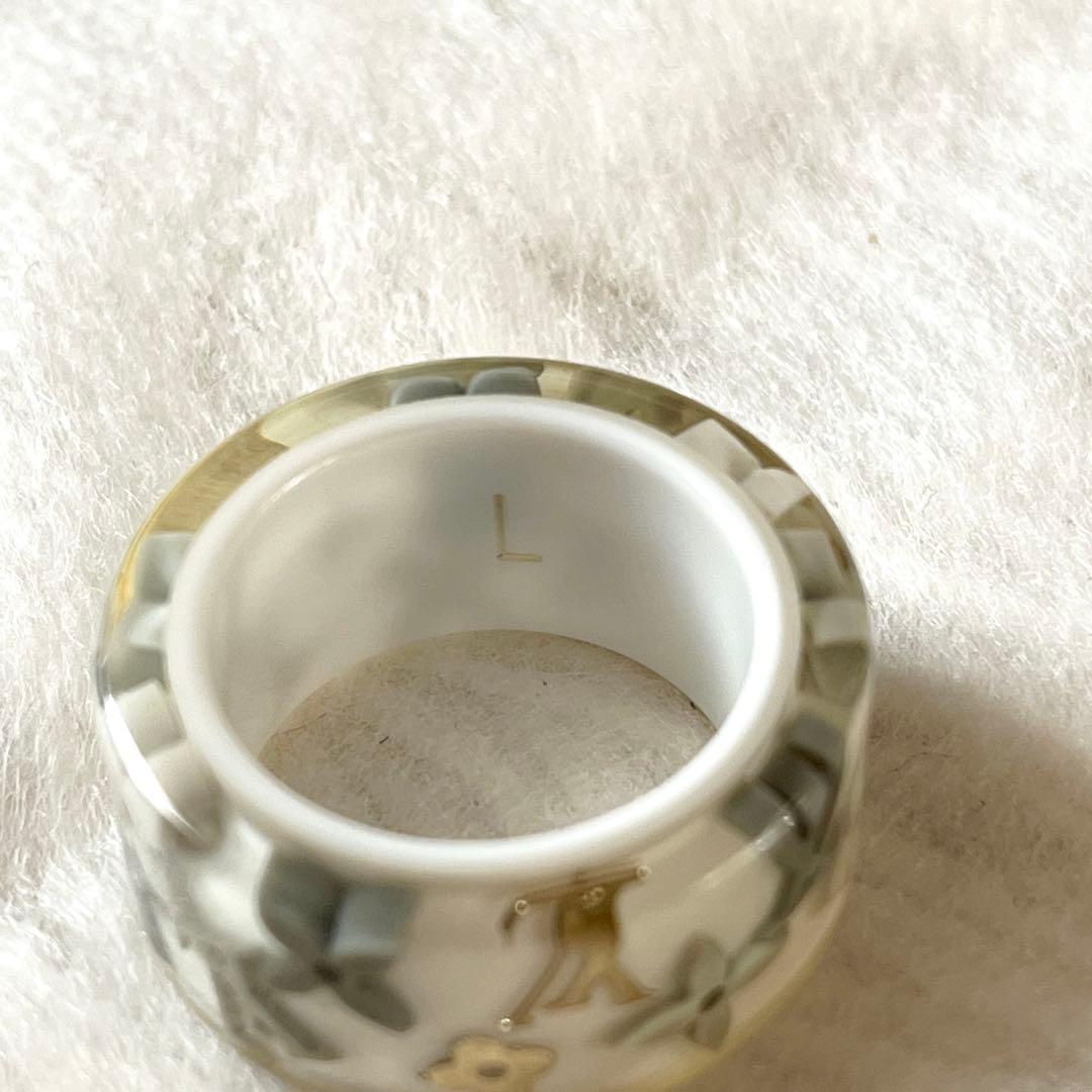 LOUIS VUITTON リング　モノグラム　バーグファランドール　Lサイズ