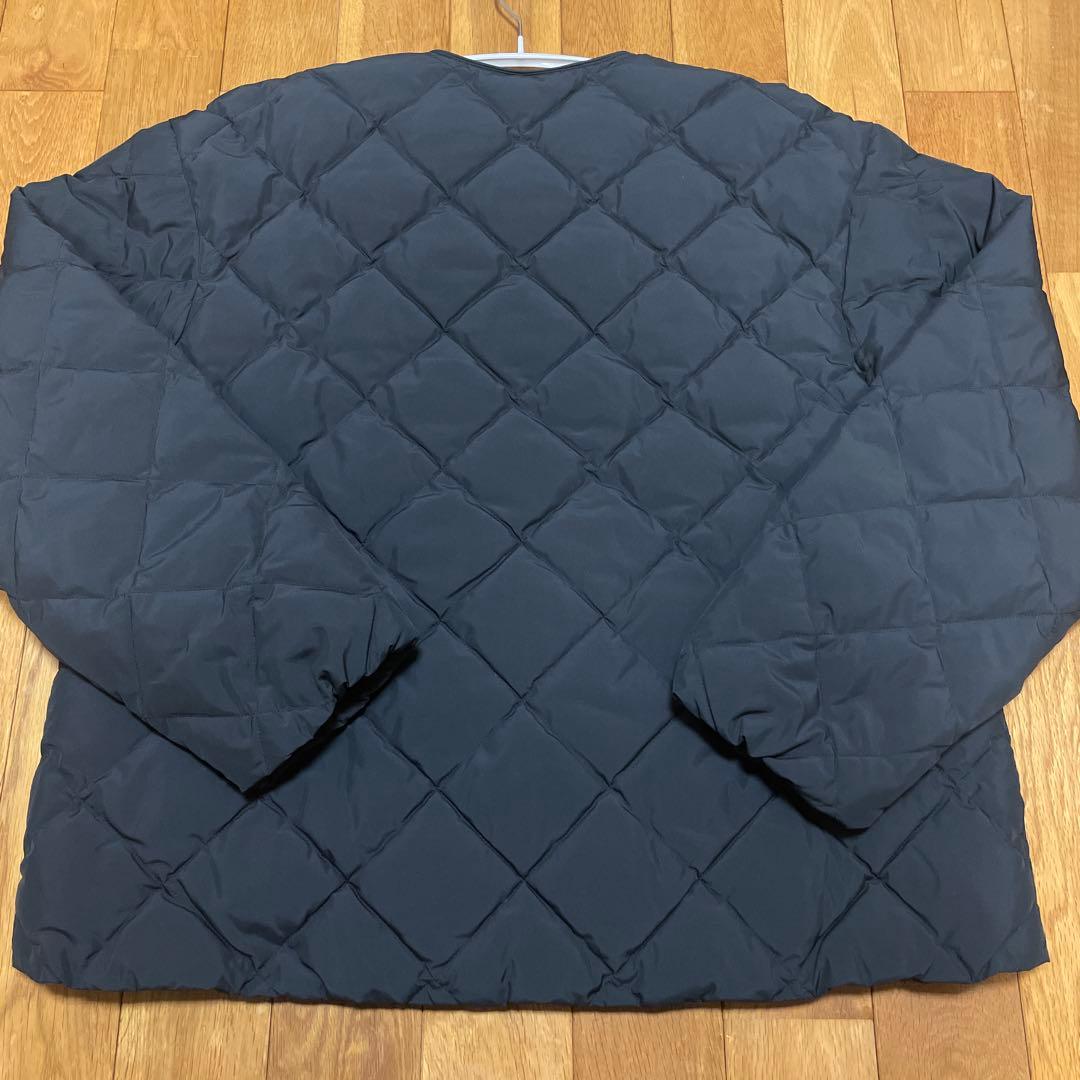 UNFILO×TAION キルティング ショート丈ブルゾン ブラック