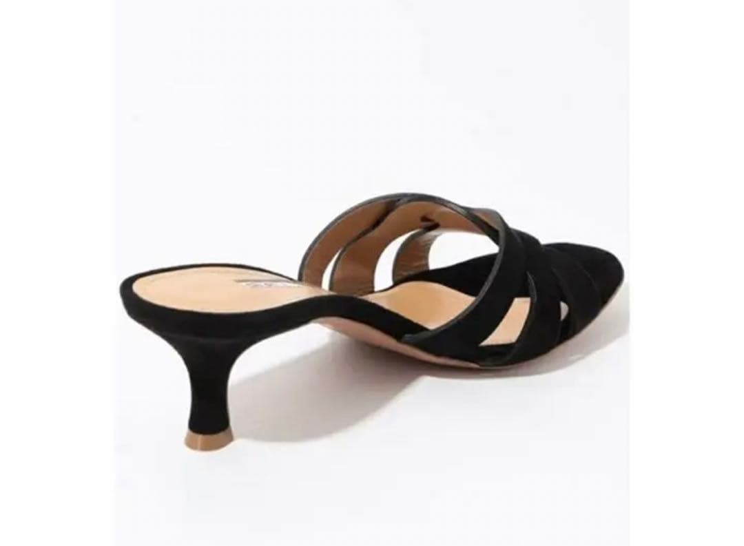 ペリーコ　PELLICO ミュール　ブラックスエード