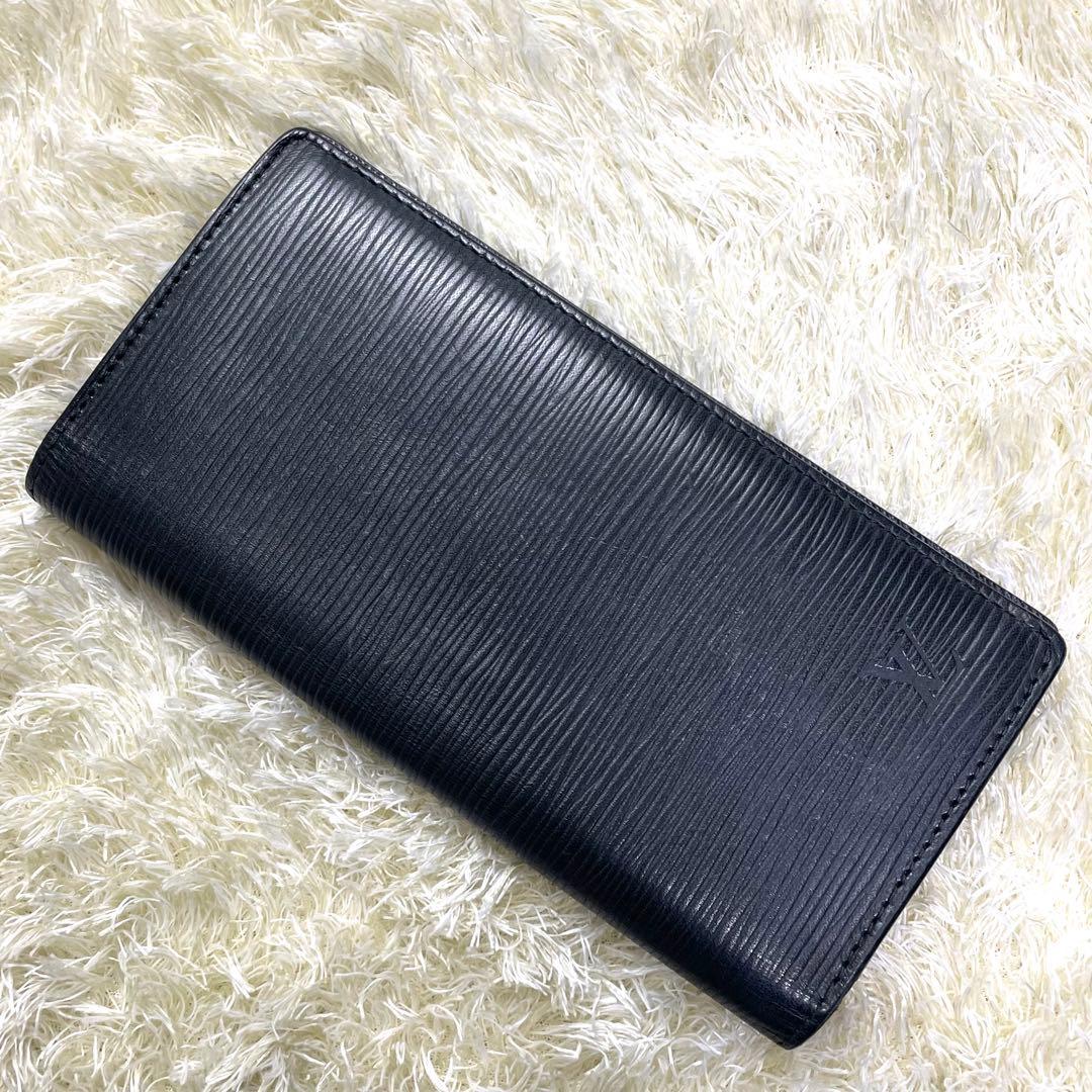 ルイヴィトン ポルトフォイユ ブラザ エピ ブラック ノワール