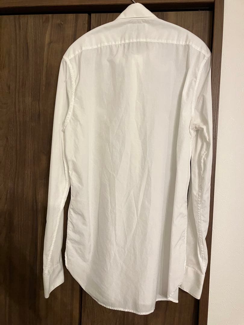 サンローラン　白シャツ　ドレスシャツ