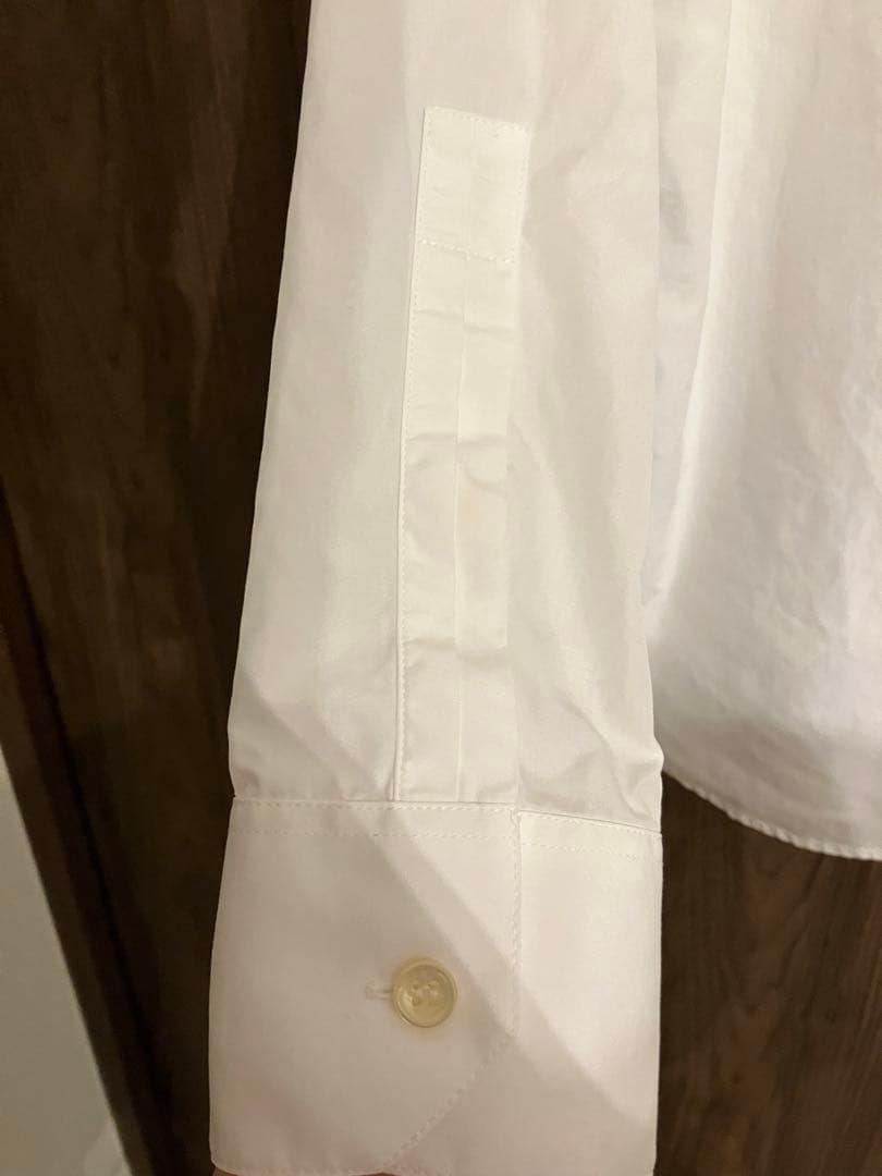 サンローラン　白シャツ　ドレスシャツ