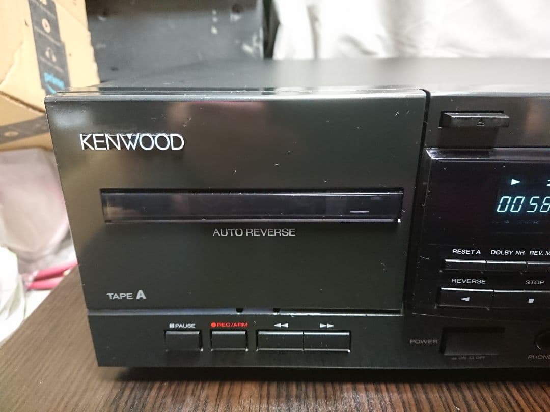美品メンテナンス整備済みKENWOOD製カセットデッキKX-W6080