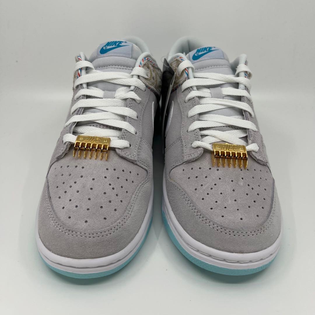 Nike Dunk Low \"Barber Shop Grey\" ナイキ 27