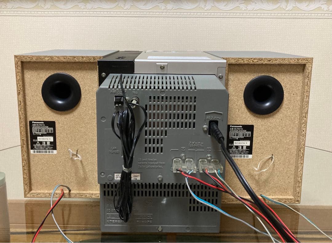 【可動品】Panasonic・ SA-PM770SD 5CDチェンジャーコンポ