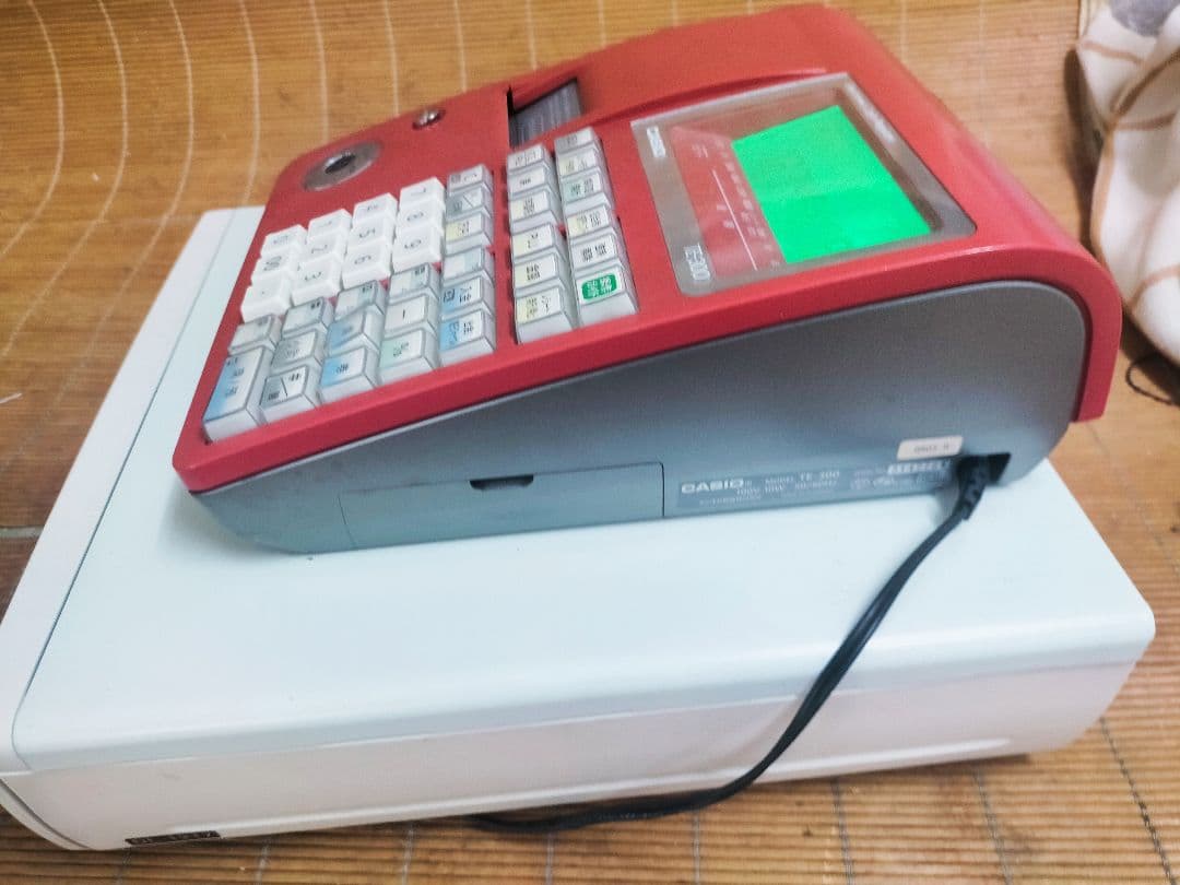 カシオレジスター　TE-300　フル設定無料　 送料無料人気機種　622222