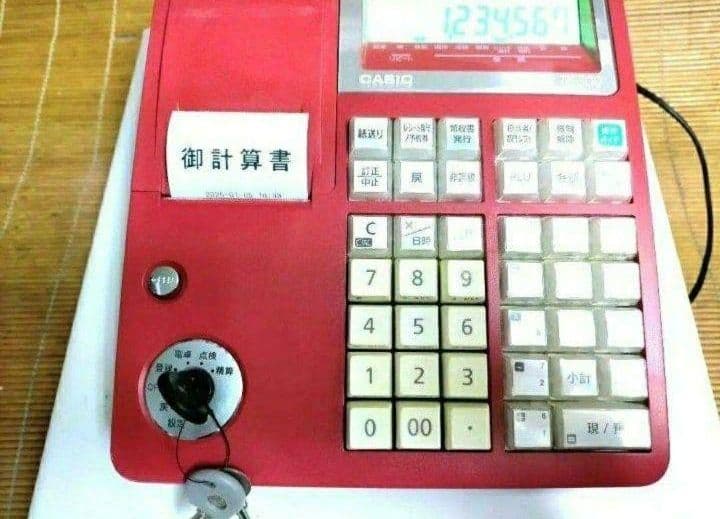カシオレジスター　TE-300　フル設定無料　 送料無料人気機種　622222
