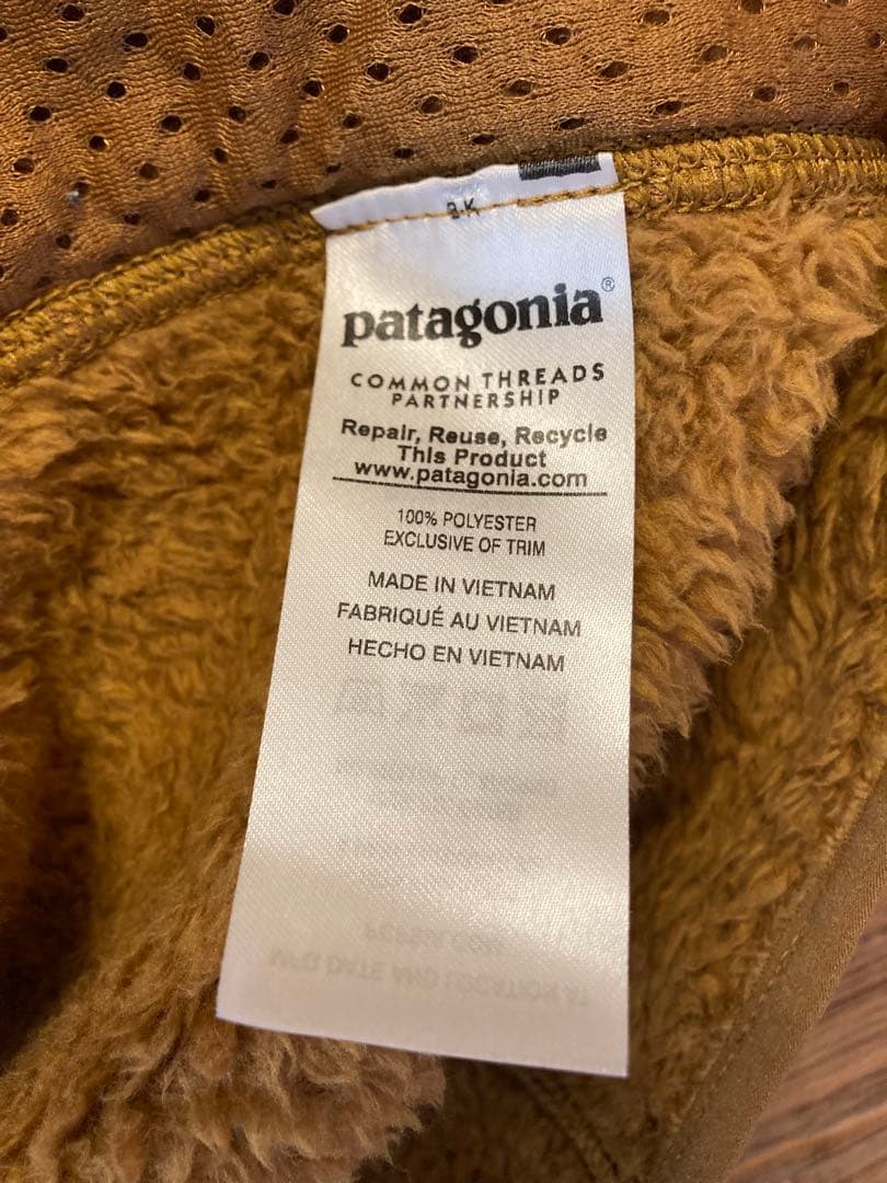patagonia フリース ベスト （M） ブラウン