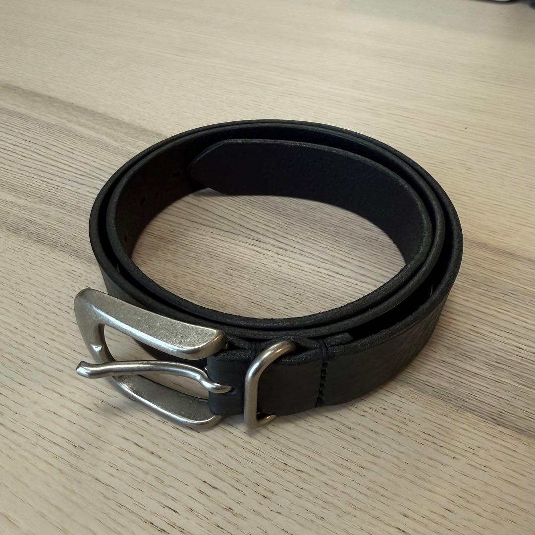 【未使用】Hender Schemeレザーベルト ブラック