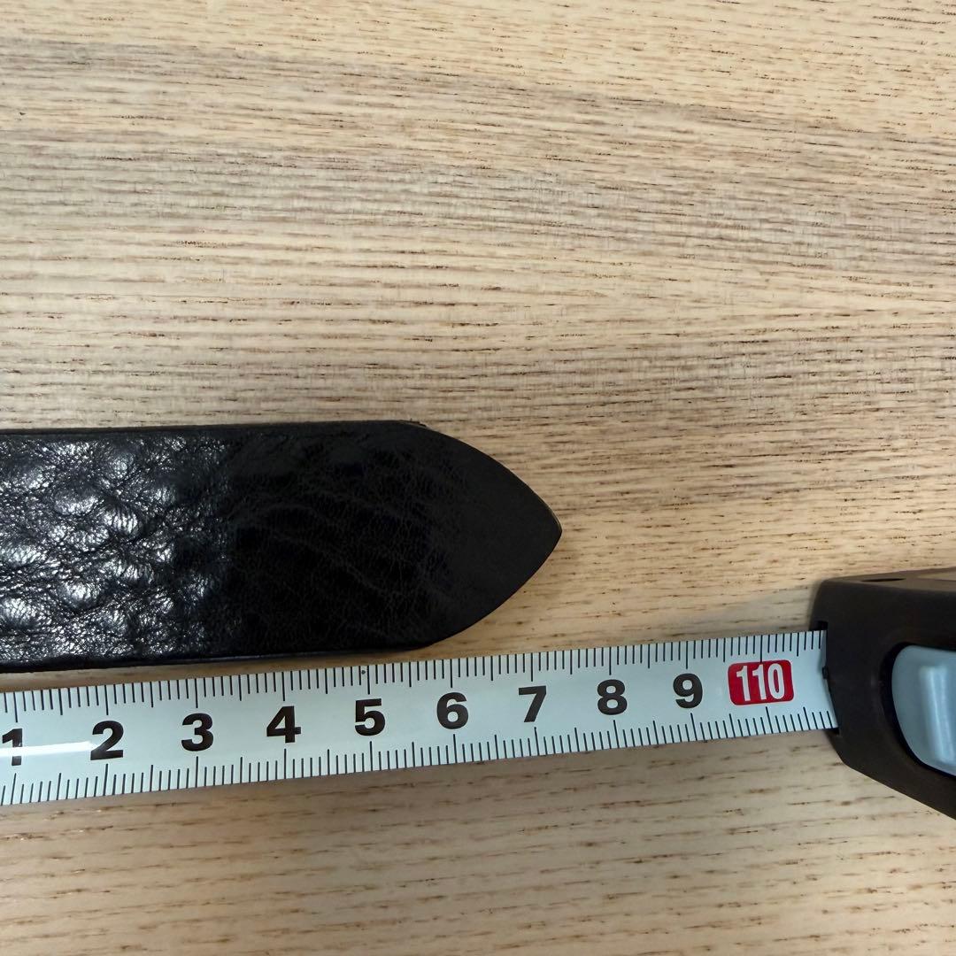 【未使用】Hender Schemeレザーベルト ブラック