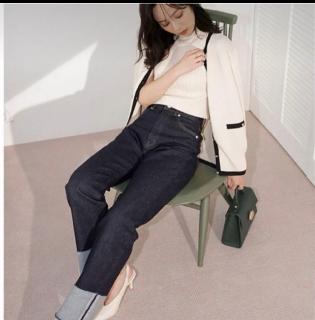 アニュアンス ロールアップデニム