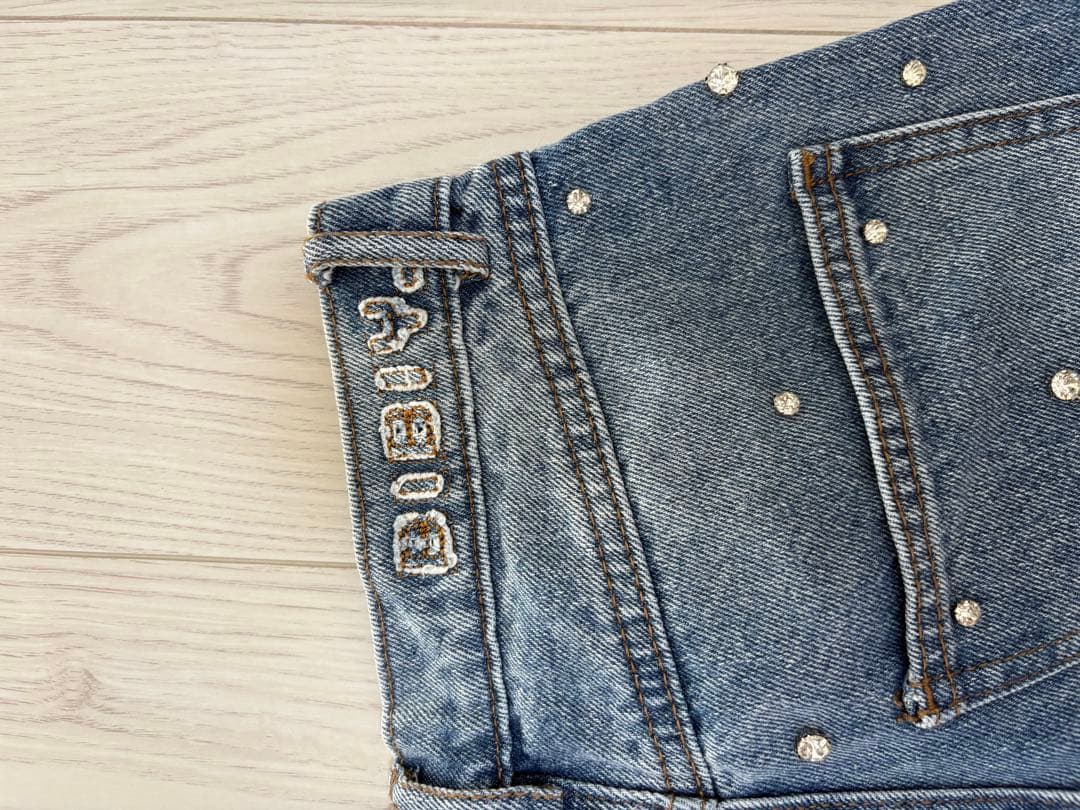 bibiy. ビジューデニム　Mサイズ