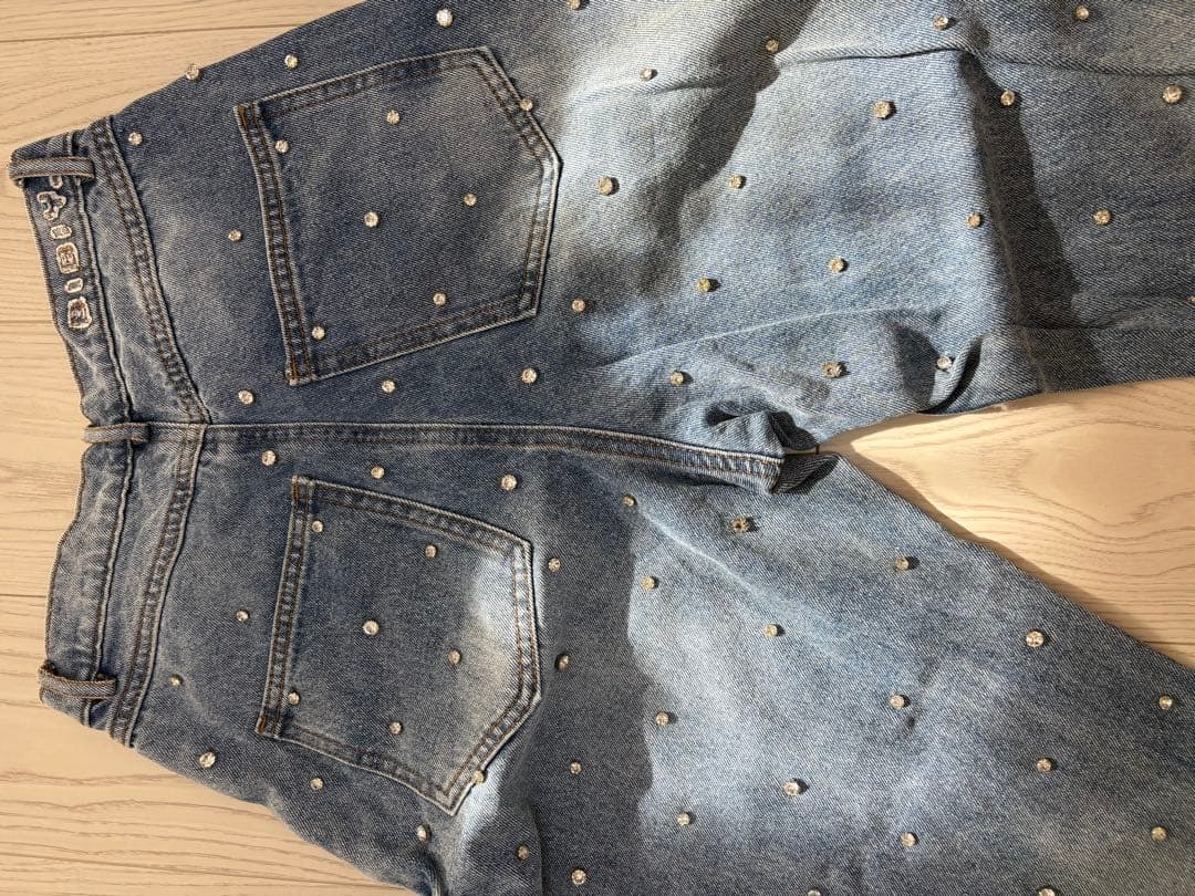 bibiy. ビジューデニム　Mサイズ