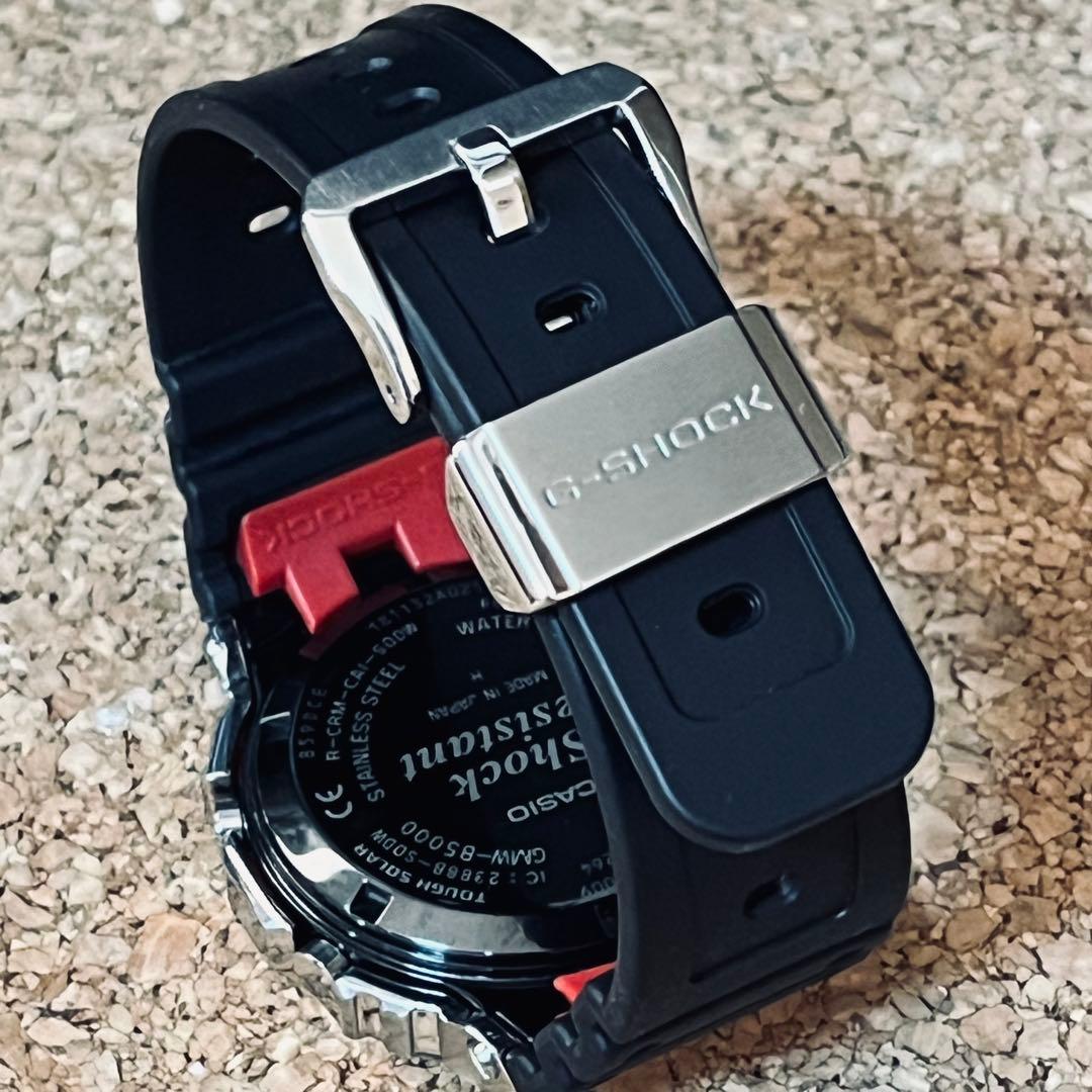 カシオGーSHOCK/GMWーB5000ー 1JF電波ソーラー／メタルカバード
