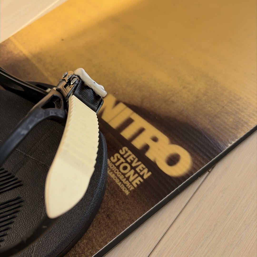 【美品】NITRO ADDICT 158cm LINK GREED バイン付