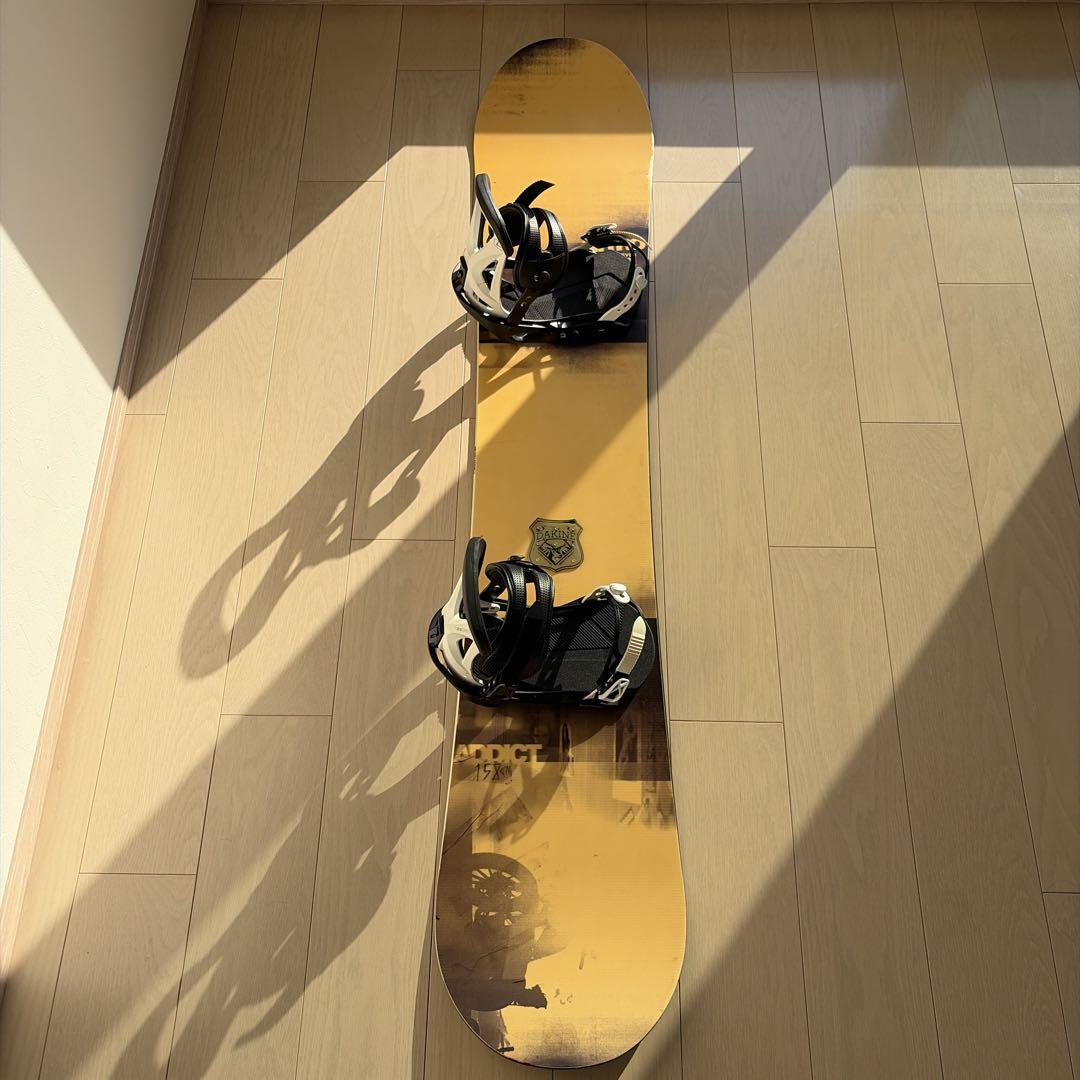 【美品】NITRO ADDICT 158cm LINK GREED バイン付