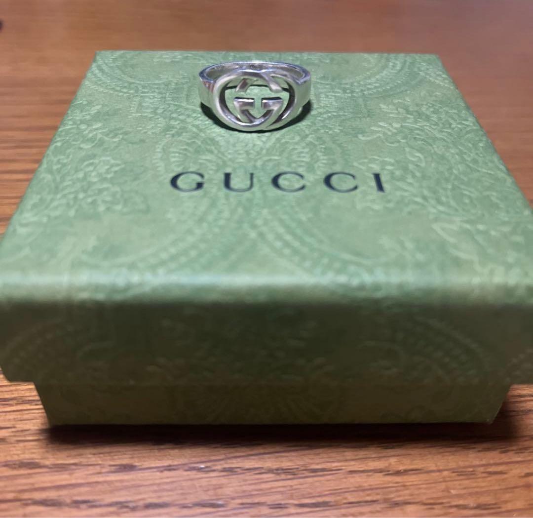 GUCCI シルバーリング　17号
