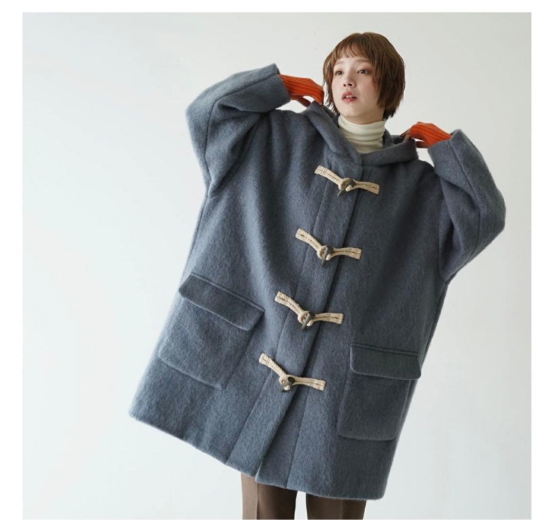 最終値下げ BASISBROEK ウールダッフルコート バージスブルック