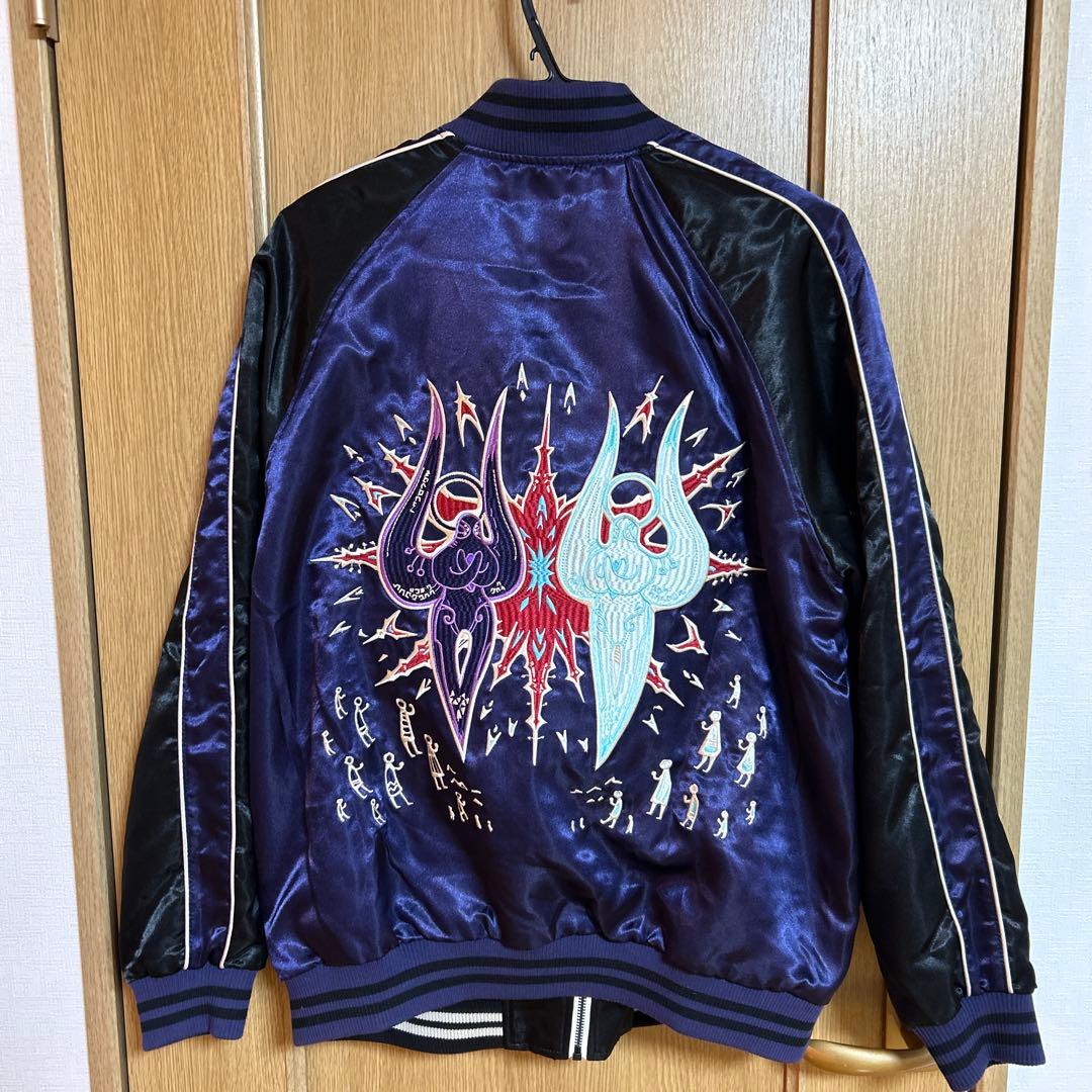 ファイナルファンタジーXIV　刺繍ジャンパー　＜ハイデリン＆ゾディアーク＞(L)