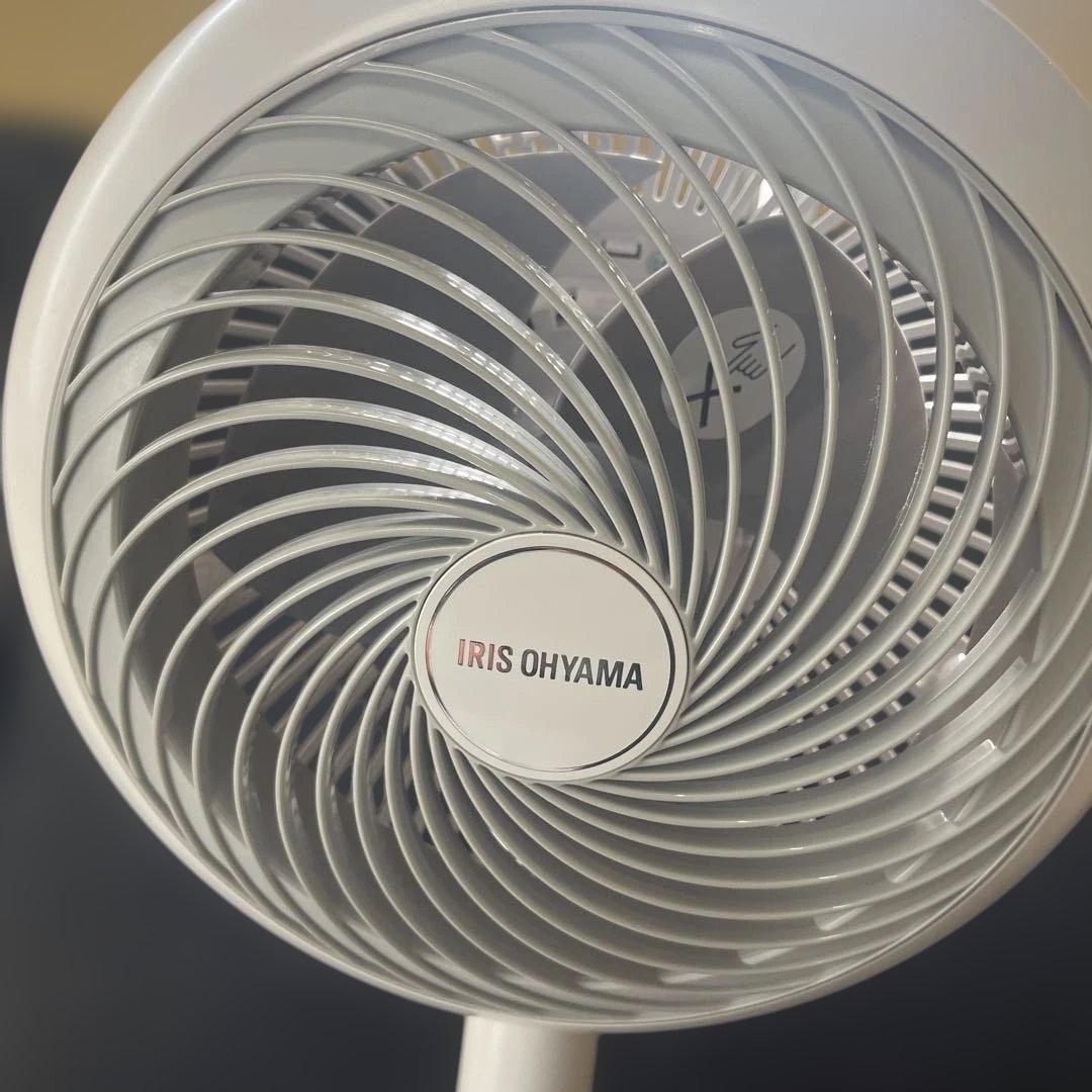 動作確認済　アイリスオーヤマ STF-DC152T-W サーキュレーター扇風機