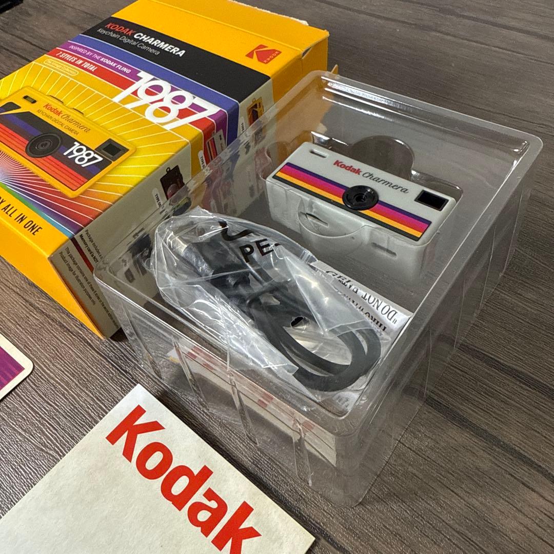 新品 未使用 Kodak Charmera 1987 グレー 即発送