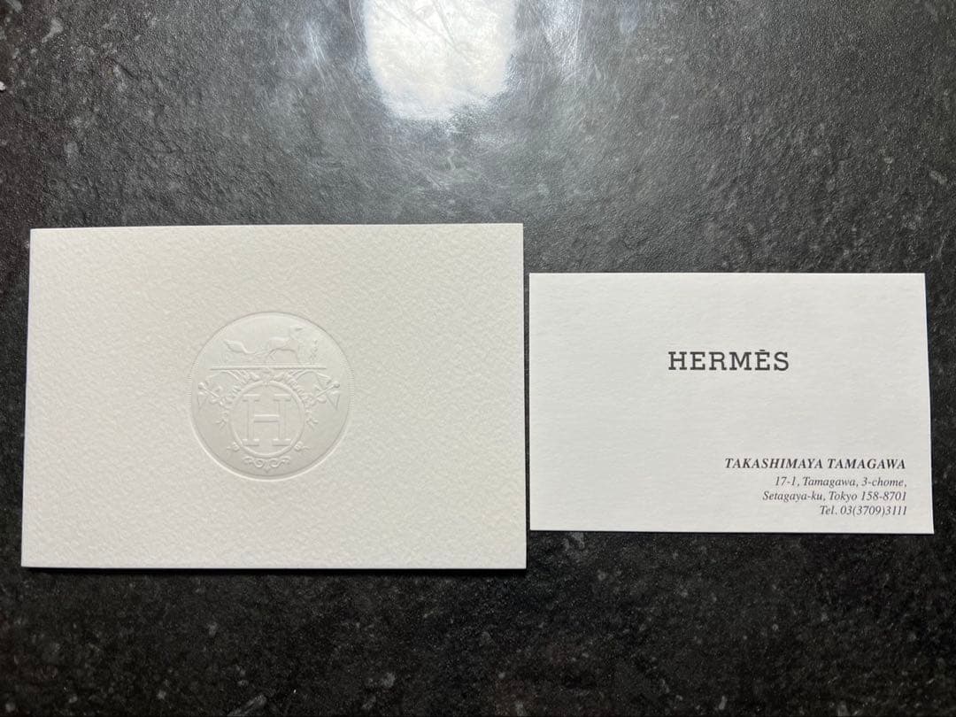 HERMES ★ エルメス　新品未使用　エトゥープ　ティッシュケース