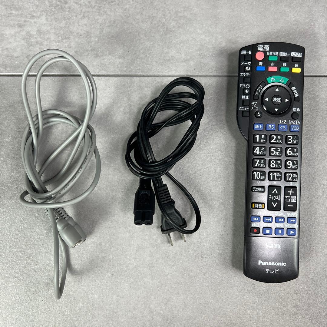 良品　パナソニック　42型　液晶テレビ　TE-L42E60　リモコン　2014年